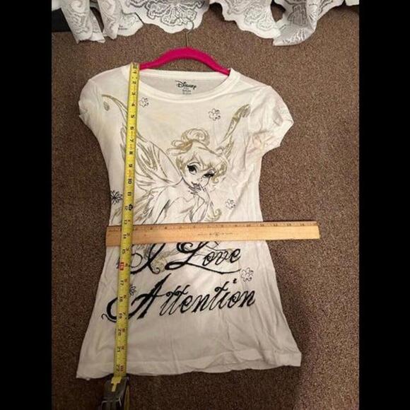 Show Your Love for Style & Tinkerbell w/ the 'I Love Attention' Juniors T-Shirt - Picture 3 of 3
